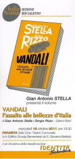 Identità Salentina, XIII Edizione di Italia Nostra