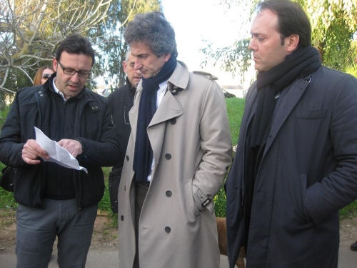 Lecce, il sindaco incontra i cittadini in via Velino