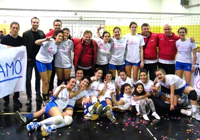 Festeggiamenti per la promozione