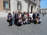 Gli studenti dell'Università del Salento in visita al Parlamento