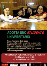 Lecce, gli studenti protestano contro il caro tasse. Slogan:...