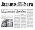 Atto intimidatorio contro il quotidiano "Taranto Sera", la...